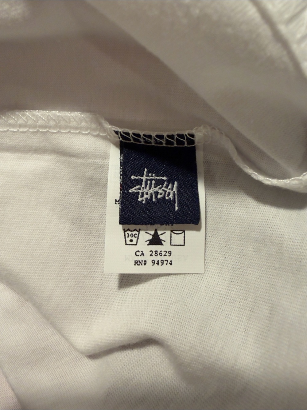VTG Stüssy Archive Chrome NY Yankees T-shirt Size Men’s XL (NWT) - Picture 4 of 7